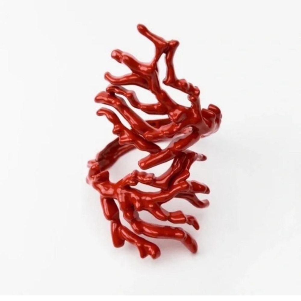 Zara Faux Coral Bracelet